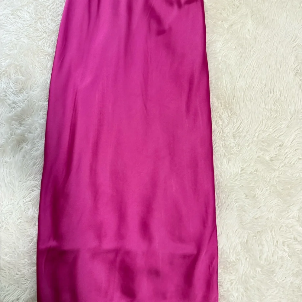 Adelyn Rae Pink Cowl Neck Slip Dress xs - Picture 4 of 10